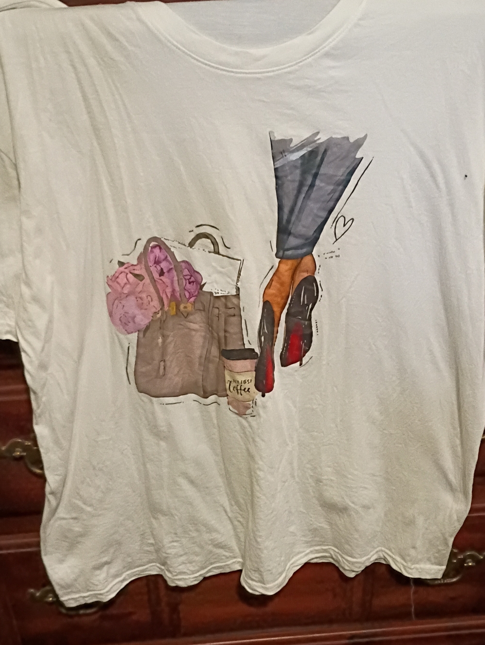 Cute High Heel T Shirt